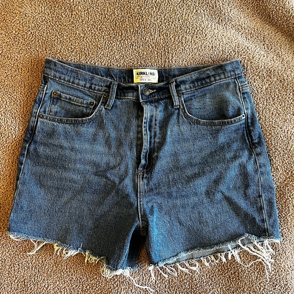 Kirkland Signature Women's Blue Denim Shorts